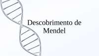Seminário - Descobertas de Mendel