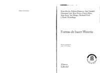 Historia oral, primera práctica de métodos y técnicas historiografícas