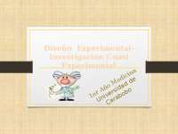 Investigación Cuasi Experimental