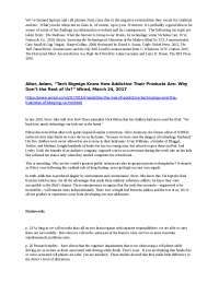 Tech's Impact on Attention, Memory & Goals: Review of Carr, Small, Vorgan, Sousa & Anderso
