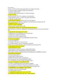 Sistemas de informacion y gestion