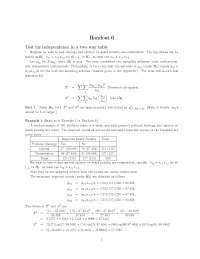 Testing for Independence in Two-Way Tables: Chi-Square Tests and Beyond