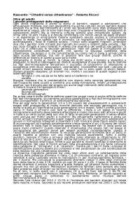 Italiani senza cittadinanza - Roberta Ricucci - Docsity