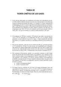 Cinética de los gases