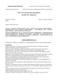 Giudizio direttissimo e giudizio immediato Docsity