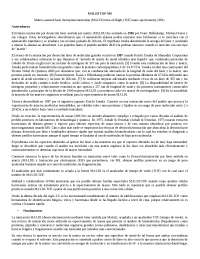 ESPECTROMETRIA DE MASAS MALDI TOF