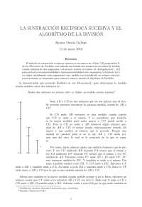 Algoritmo de la división
