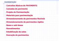 Pavimentação para conhecimento em engenharia civil