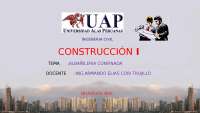 Albañilería confinada