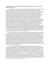 Title Proposal for Thesis