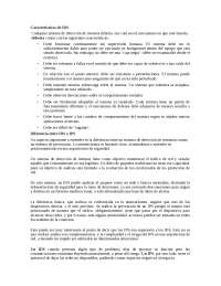 Caracteristicas del IDS