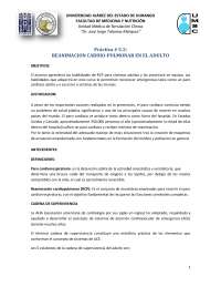 Practica de rcp y trauma