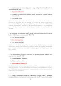 Examen neuropsicologia