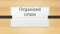 organised crime under white collar crime