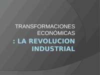La revolución industrial PWP