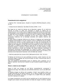 Apuntes visionados cultura de la imágen