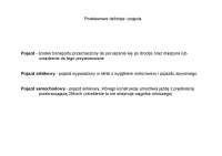 Pojazdy mechaniczne - podstawowe definicje i pojęcia