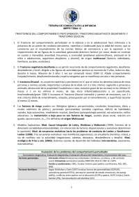 TERAPIA DE CONDUCTA EN LA INFANCIA - Docsity