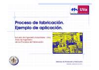 procesos de fabricacion piston