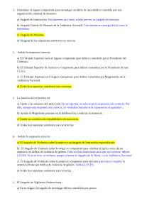 Preguntas tipo test Procesal I