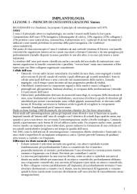 DISPENSA DI IMPLANTOLOGIA