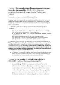 COMUNICACIÓN POLÍTICA