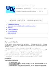 PAC 2 TEORIA GENERAL DEL DRET