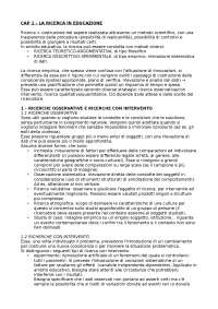 Introduzione alla Ricerca Educativa: Metodi, Fasi e Strumenti - Prof. Luppi