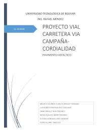 Diseño de estructura de pavimento para una vía en colombia