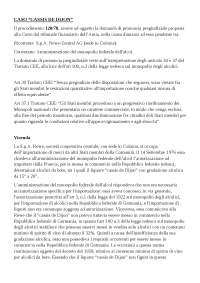 Analisi sentenza Cassis de Dijon Docsity