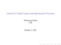 Financial Frictions and Leverage in Macroeconomics
