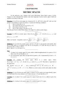 Mathematics Lecture notes on Topology