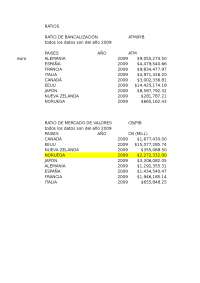 Ratios tipos de gobierno