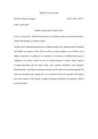 La Desvalorización de la Educación Ambiental en América Latina: Un Análisis Crítico