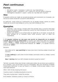 Apuntes de ingles de grammar 1 - Docsity