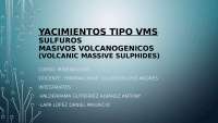 Yacimientos tipo VMS