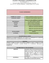 EJEMPLO PLAN DE CONTINGENCIA