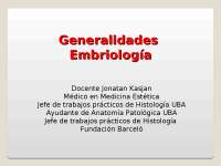 Embriología: Guía de Estudio para Estudiantes de Medicina