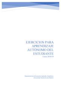 Ejercicios RESUELTOS de autoaprendizaje