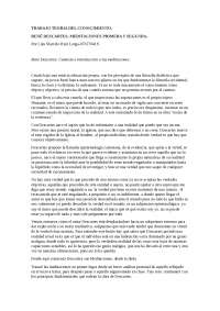 ENSAYO FILOSÓFICO SOBRE DESCARTES