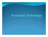 prosthesis of human body