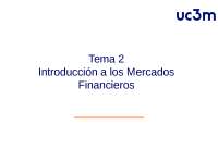 Tema 2 Sistemas e Instituciones Financieras