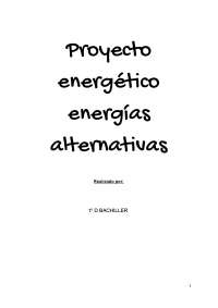 Energía renovable: consumo y diseño de vivienda