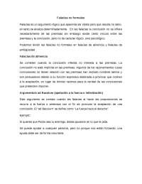 Falacias no formales: Un análisis de los errores de razonamiento