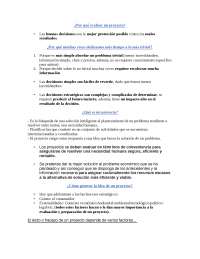 Evaluación de proyecto