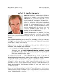 Analisis tesis negroponte