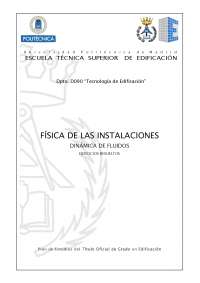 Problemas fluidos resueltos / Física de las instalaciones