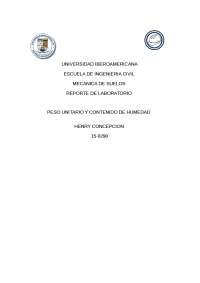 Peso unitario de agregado fino