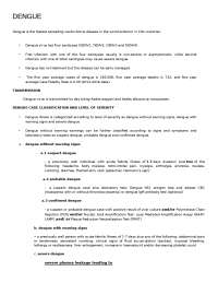 Dengue Lectureadasdasdadasdad