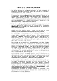 Etapa Oral Gestual. Historia Mundial de la comucación